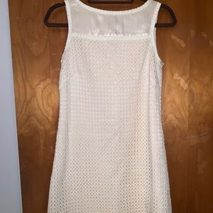 Lilly Pulitzer Cream Crochet Dress